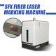 20w Laser Marker Fiber Laser Engraver Marking Machine Engraving With Enclosure