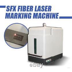 20W Laser Marker Fiber Laser Engraver Marking Machine Engraving with Enclosure