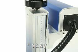 20W Raycus Fiber Laser Engraver Marking Machine Engraving & Rotary Axis 110V