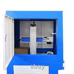 20W Raycus Fiber Laser Marking Engraving Machine with enclosed 110110mm