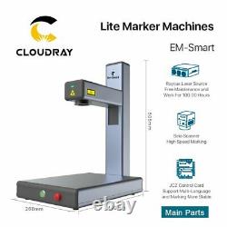 20W Raycus Fiber Laser Marking Machine 1064nm Intelligenter Smart Marker 110x110