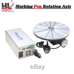 20/30/50W Fiber Laser Marking Machine for Rotary Axis Mark knife handles and Pen