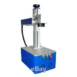 20w Fiber Laser Marking Machine desk Laser engraving Metal Mark 220V/110V
