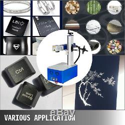20w fiber laser marking machine for gold silver metal stainless jewelry
