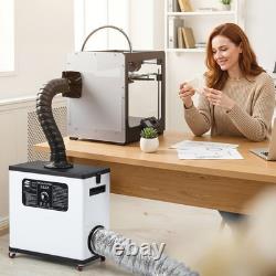 210W Fume Extractor Air Purifier for Fiber Laser Marking Engraver Machine 110V