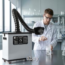 210W Fume Extractor Air Purifier for Fiber Laser Marking Engraver Machine 110V