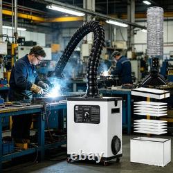 210W Fume Extractor Air Purifier for Fiber Laser Marking Engraver Machine USA