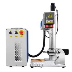2.5D 100With200With300W JPT M7 Mopa Fiber Laser Marking Machine 120W Fume Extractor