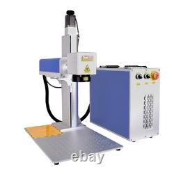 2.5D 60W JPT Mopa Fiber Laser Engraving Machine Metal Deep Relief Curved Marker