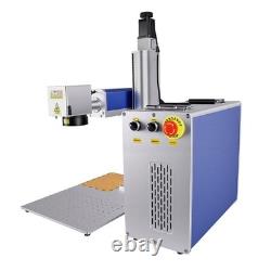 2.5D 60W JPT Mopa Fiber Laser Engraving Machine Metal Deep Relief Curved Marker