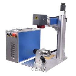 2.5D Mopa 60W Fiber Laser Engraver Marking Cutting Machine EZCAD3 Electric Z
