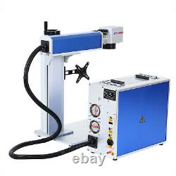 30W 110V High Precision Fiber Laser Marking Metal Engraving Engraver Machine