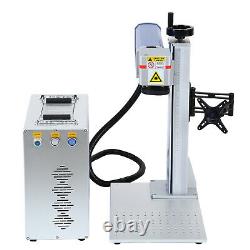 30W 110V High Precision Fiber Laser Marking Metal Engraving Engraver Machine