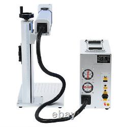 30W 110V High Precision Fiber Laser Marking Metal Engraving Engraver Machine