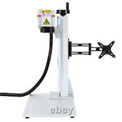 30W 110V High Precision Fiber Laser Marking Metal Engraving Engraver Machine