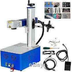 30W 150150mm Fiber Laser Marking Machine Laser Engrave Metal & Non-metal