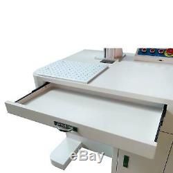 30W Desktop Fiber Laser Marking Machine 7.9x7.9 Metal Engraver Engraving CNC