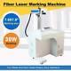 30w Desktop Fiber Laser Marking Machine Engraver 200x200mm For Metal & Non-metal