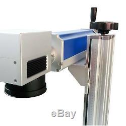 30W Desktop Fiber Laser Marking Machine For Metal & Non-Metal 7.9x7.9 Engraver