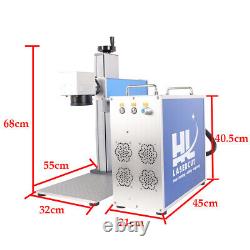 30W Desktop split Fiber Laser Marking Machine Metal Engraving for gold silver