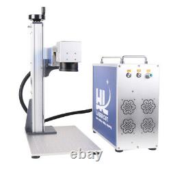 30W Desktop split Fiber Laser Marking Machine Metal Engraving for gold silver