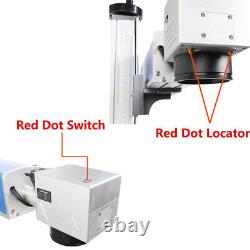 30W Desktop split Fiber Laser Marking Machine Metal Engraving for gold silver