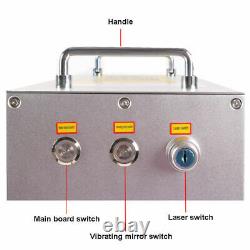 30W Desktop split Fiber Laser Marking Machine Metal Engraving for gold silver