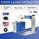 30w Fiber Laser Marking Engraving Machine Metal Engraver Raycus 200x200mm Fda&ce