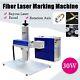 30w Fiber Laser Marking Engraving Machine With Raycus Laser For Tumbbler Fda