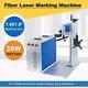 30w Fiber Laser Marking Machine Deep Laser Metal Engraving 200x200mm Split Type