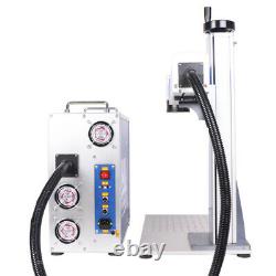 30W Fiber Laser Marking Machine Engraving Equipment Metal Engraver EzCad2 USA