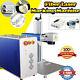30w Fiber Laser Marking Machine Laser Engraving Engraver Rotary Axis Fda Ce