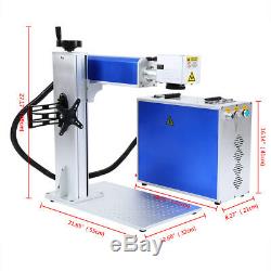 30W Fiber Laser Marking Machine Laser Engraving Machine For Metal & Non-metal