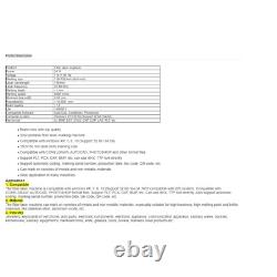 30W Fiber Laser Marking Machine Metal Engraver Compatible LightBurn Tool