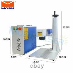 30W Fiber Laser Marking Machine Metal Engraver Engraving EzCad Raycus Laser USA