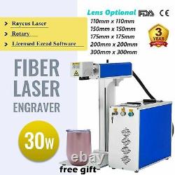 30W Fiber Laser Marking Machine Metal Engraver Raycus Laser for Tumbler FDA&CE
