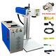 30w Fiber Laser Marking Machine Metal Engraving Engraver Ezcad2 Withrotary Axis