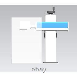 30W Fiber Laser Marking Machine Rotary Axis For Metal Steel 300300mm US STOCK