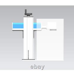 30W Fiber Laser Marking Machine Rotary Axis For Metal Steel 300300mm US STOCK