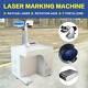 30w Fiber Laser Marking Machine With Rotary Axis 7.9x7.9 Metal Engraver Desktop