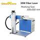 30w Fiber Laser Metal Marking Machine Engraver Engraving High Precision Portable