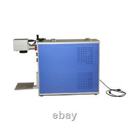 30W Fiber laser metal marking Engraving machine logos jerwely Printer 110V