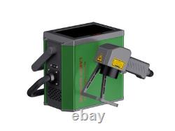 30W Handheld Fiber Laser Marking Machine for Boiler Tank Date Code Mark