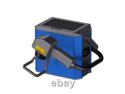 30W Handheld Fiber Laser Marking Machine for Boiler Tank Date Code Mark