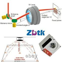 30W JPT Fiber Laser Marking EZCAD BJJCZ Board Hi-Speed Galvo 2 Lenses US Service