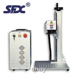 30W JPT Fiber Laser Marking Machine 175175mm Lens SFX Fiber Laser Engraver FDA