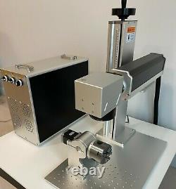 30W JPT LP-E Fiber Laser Marking Machine Engraving, ZBTK, Rotary # 125 USA Stock