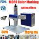 30w Mopa M6 Fiber Laser Marking Machine Engraving Gun Ring Jewelry Color Marking