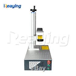 30W Raycus 110110mm Fiber Laser Marking Machine Laser Engrave Metal & Non-metal