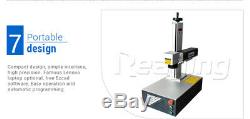 30W Raycus 110110mm Fiber Laser Marking Machine Laser Engrave Metal & Non-metal